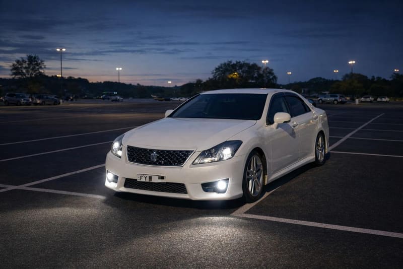 Toyota Crown Athlete delivered to a JapanAuc buyer in Australia
