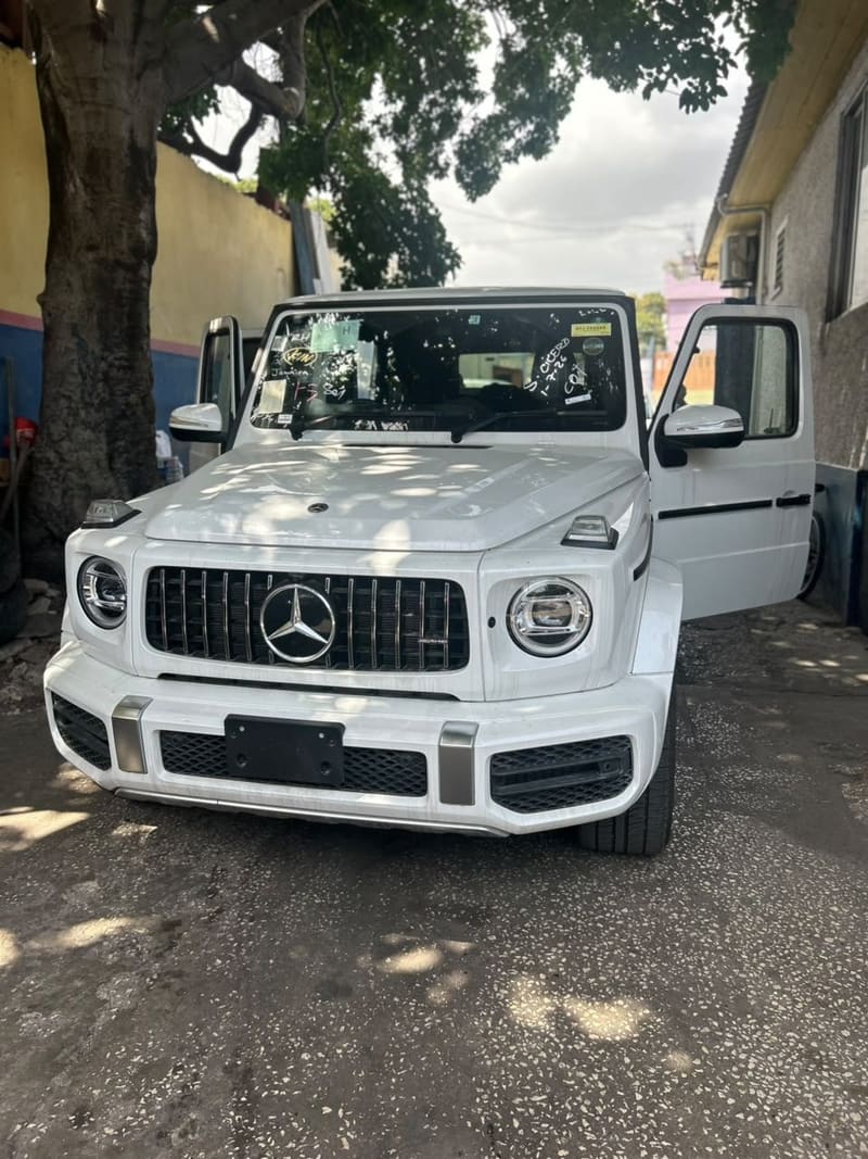 Mercedes-AMG G 63 delivered to a JapanAuc buyer in Jamaica