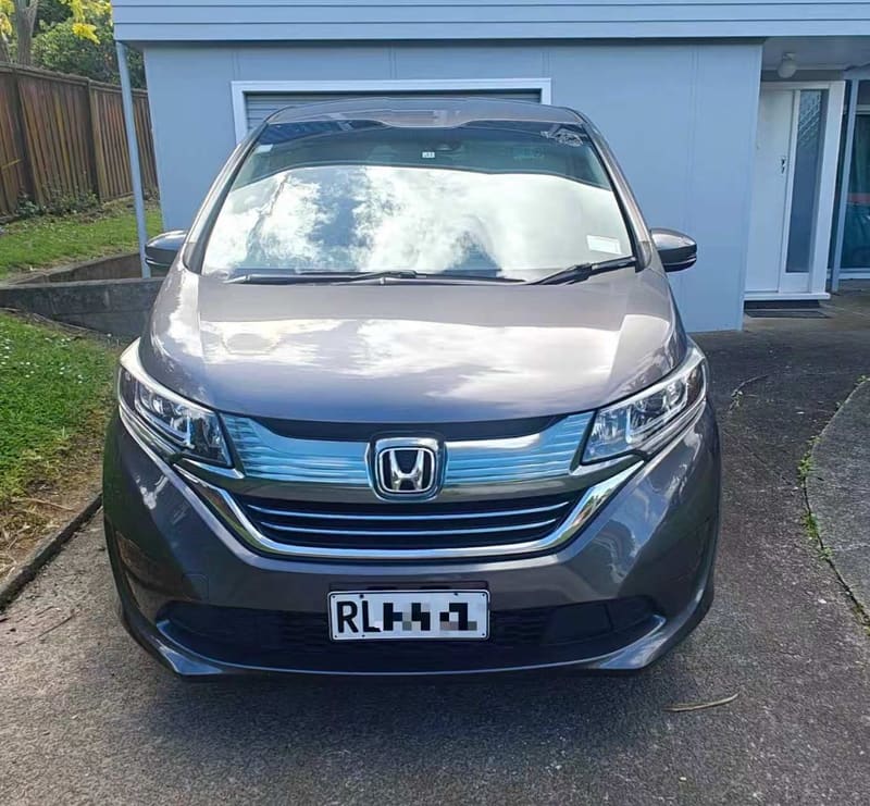 Honda Freed delivered to a JapanAuc buyer in New Zealand